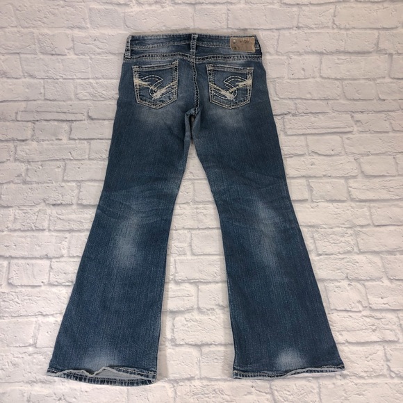 Silver Jeans Lola Bootcut Lightly distressed Stretch size 29 - Picture 1 of 15